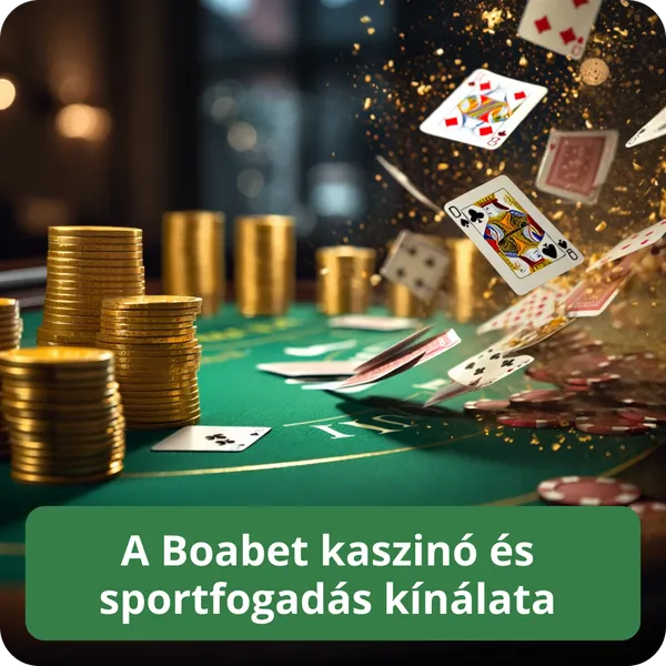 A Boabet kaszinó és sportfogadás kínálata