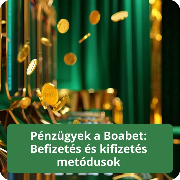 Pénzügyek a Boabet: Befizetés és kifizetés metódusok